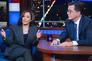Kamala Harris: Erste Late-Night-Show als Präsidentschaftskandidatin