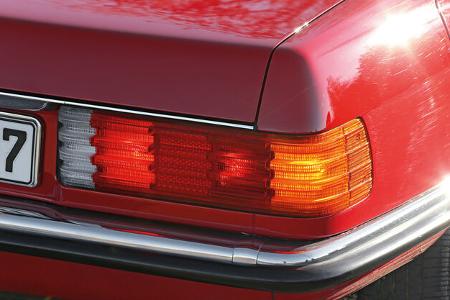 Mercedes-Benz 300 SL, Heckleuchte