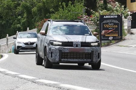 Erlkönig Dacia Bigster