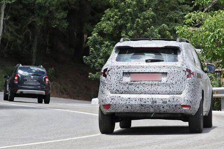 Erlkönig Dacia Bigster