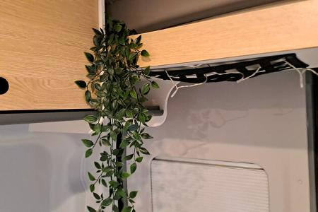 Ikea-Deko-Artikel im Campingbus