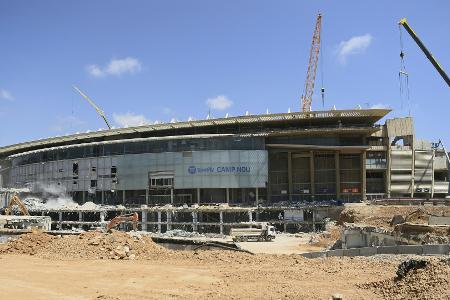 Barcelona: Rückkehr ins Camp Nou zum Jahresende geplant