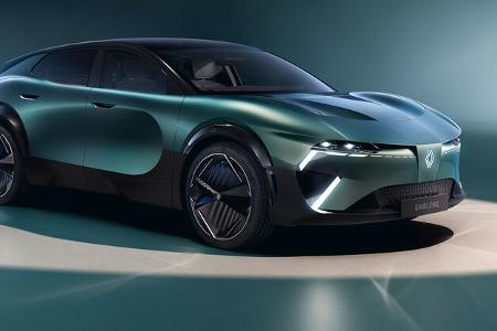 Renault Emblème Wasserstoff Elektro Brennstoffzelle Hybrid Concept