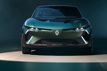 Renault Emblème Wasserstoff Elektro Brennstoffzelle Hybrid Concept