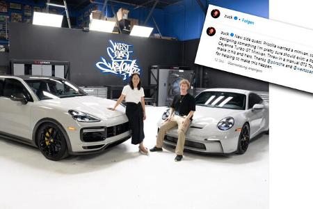 Porsche Cayenne Turbo GT Minivan Umbau West Coast Customs Mark Zuckerberg