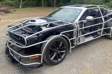 Dodge Challenger V6 Skelettauto Rohr-Karosserie