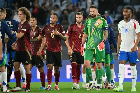 Tedesco und Belgien trotzen Italien einen Punkt ab