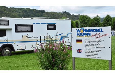 Ahrtal - Wohnmobilhafen Goldene Meile