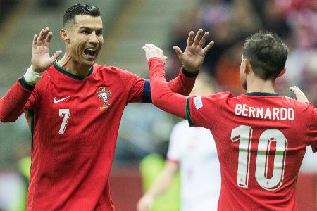 Ronaldo trifft erneut: Portugal schlägt Lewandowskis Polen
