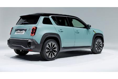 SPERRFRIST 14.10.24 9.30 Uhr Renault 4 E-Tech Electritc Neuvorstellung Studio