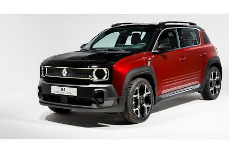 SPERRFRIST 14.10.24 9.30 Uhr Renault 4 E-Tech Electritc Neuvorstellung Studio