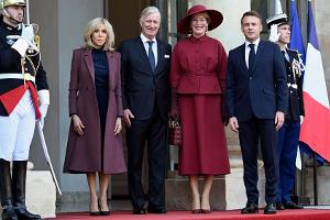 Belgisches Königspaar auf Staatsbesuch in Frankreich