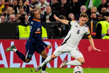 ABWEHR: Joshua Kimmich - Note: 2,5 - Hatte durchgängig starke Phasen, in denen er das Offensivspiel enorm belebte. Erlaubte sich kleinere Stellungsfehler in der Defensive, ließ in Summe gegen Liverpool-Star Gakpo dennoch kaum etwas zu. Seine Ecke leitete schließlich den Siegtreffer ein.