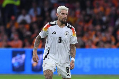 Robert Andrich (ab 46.) - Note: 4,0 - Gab nach der Pause den Zerstörer im Mittelfeld, bekam die Drangphase der Niederländer aber lange Zeit nicht wirklich gebrochen. In den eigenen Ballbesitzphasen ebenfalls ohne klare Linie. Nach seiner Einwechslung hatte Deutschland seine schwächste Phase.