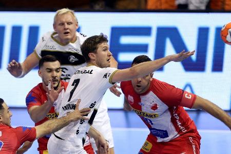 Handball: Kiel nervenstark, Melsungen und Flensburg dominant