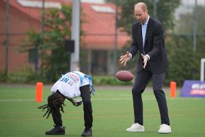 Profis attestieren ihm Talent: Prinz William begeistert als Footballer