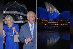König Charles und Königin Camilla: Regnerische Begrüßung in Sydney