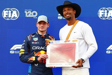 Formel 1 in Austin: Leo Neugebauer zeichnet Max Verstappen aus