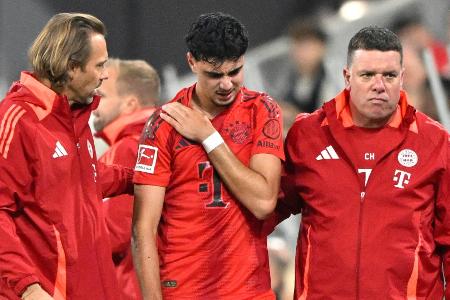 Bayerns Pavlovic erleidet Schlüsselbeinbruch