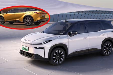 Toyota BZ3X und BZ3C Elektro-SUV und Crossover China