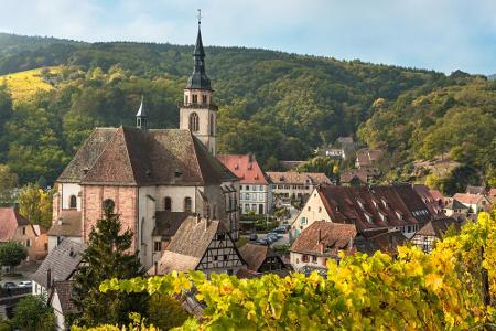 Romantik pur: Die Elsässer Weinstraße in Frankreich