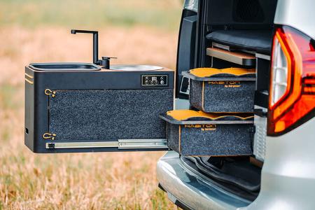 Micro-Camper Bürstner Habiton modulares Möbel