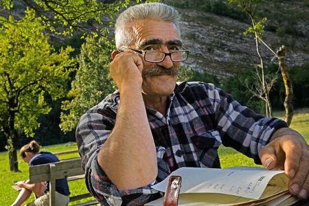 Albanien mit dem Campingbus Bergbauer f