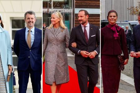 Skandinavische Royals versammeln sich in Berlin