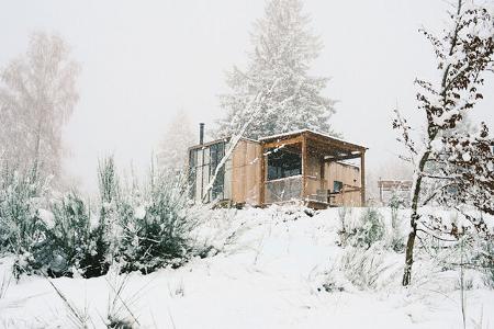 Nutchel Forest Villages in den Ardennen, Belgien