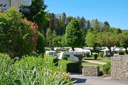 Campingplatz Hundehalter f