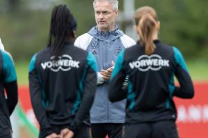 Beim Wück-Debüt: Berger steht gegen England im Wembley-Tor