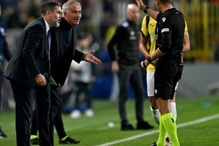 Mourinho nach Rot spöttisch: 