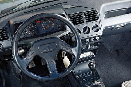 Peugeot 205 Cabrio 1.4 Roland Garros, Cockpit