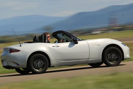 Mazda MX-5 Skyactiv-G 131, Seitenansicht