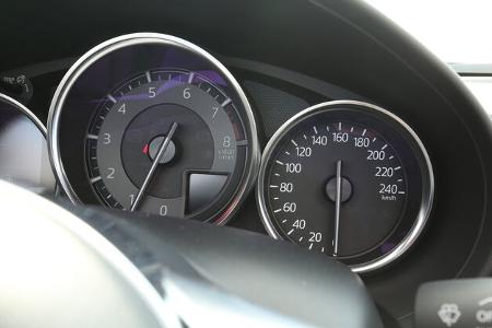 Mazda MX-5 Skyactiv-G 131, Rundinstrumente