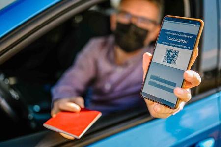 Travelling with Certificate of COVID-19 vaccination.