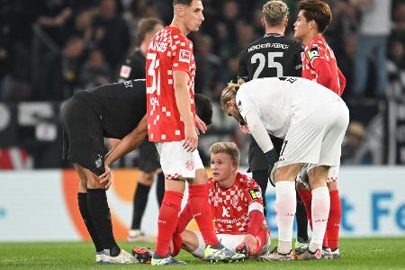 Mainz im Pokal gegen Bayern wohl ohne Burkardt