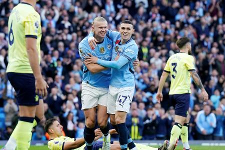 Wieder Haaland: Mehr City-Druck auf Liverpool