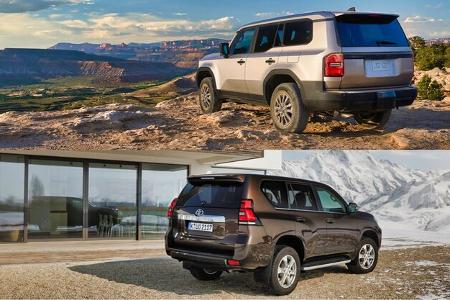 Toyota Land Cruiser J15 J25 Vergleich alt gegen neu 02/24