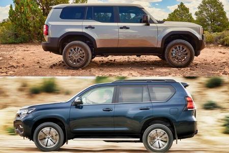 Toyota Land Cruiser J15 J25 Vergleich alt gegen neu 02/24