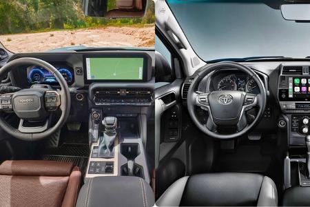 Toyota Land Cruiser J15 J25 Vergleich alt gegen neu 02/24