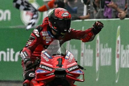 MotoGP: Bagnaia schlägt im Titelrennen zurück