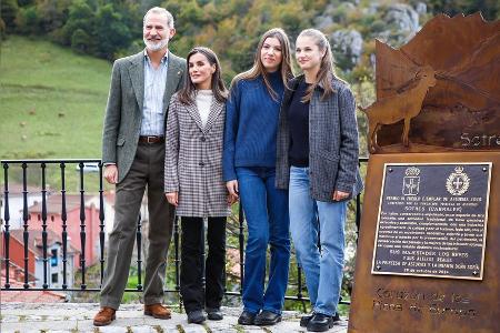 Öffentlicher Auftritt: Spanische Königsfamilie so leger wie nie