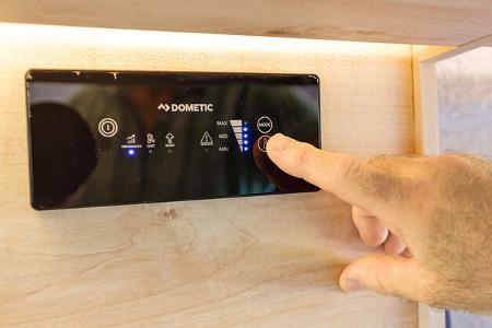 Clever Spirit 600, Kühlschrank-Bedienteil