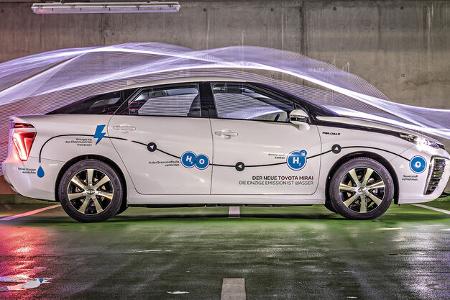 Toyoto Mirai, Exterieur