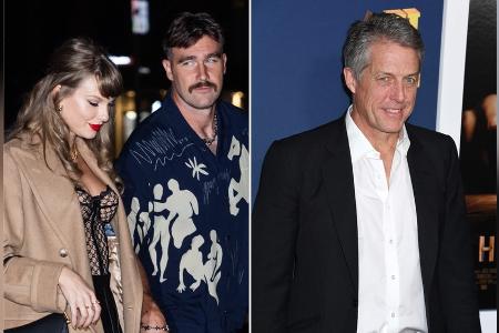 Wegen Travis Kelce: Hugh Grant war nach Eras-Konzert 