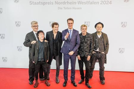 Die Toten Hosen wurden mit dem NRW-Staatspreis ausgezeichnet