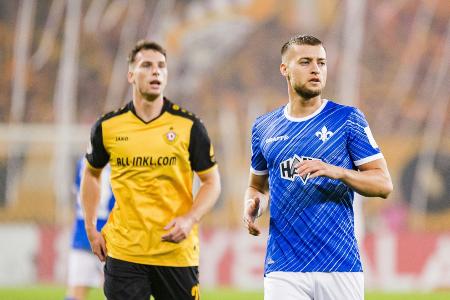 Darmstadt nach Verlängerung im Pokal-Achtelfinale