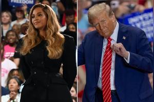 Donald Trump verhöhnt Beyoncé für Auftritt bei Kamala Harris