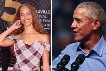 Barack Obama reagiert: Tochter Malia legte Nachnamen für Film ab